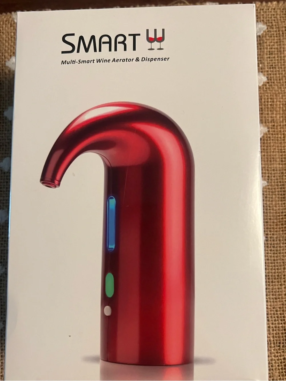 Wine Aerator Electric New in box with no tags